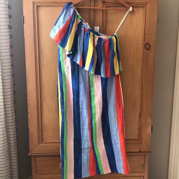 Maria Hoffman rainbow dress 4 NWT - Picture 5 of 8